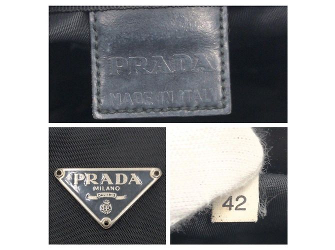 Pochette Prada Tessuto de nylon negro - vista 4