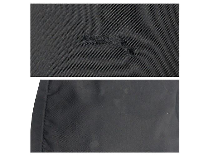Pochette Prada Tessuto de nylon negro - vista 5