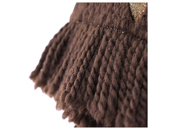 Louis Vuitton Echarpe Logomania Shine Wool Silk Scarf - vista 4