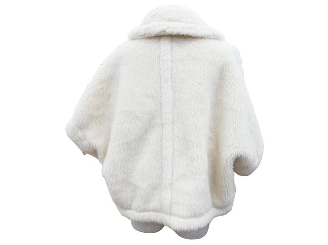 Poncho Max Mara Terzo in alpaca, lana vergine e seta - vista 4