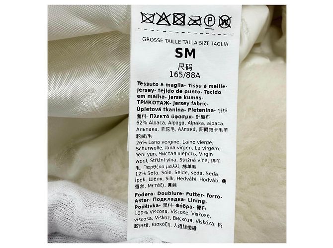 Poncho Max Mara Terzo in alpaca, lana vergine e seta - vista 8