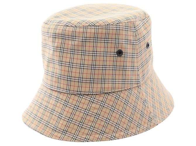 Cappello Bucket Burberry Nova Check - vista 2