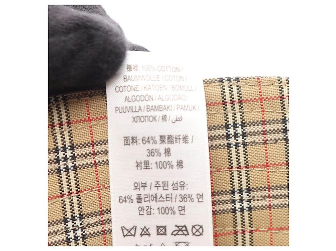 Cappello Bucket Burberry Nova Check - vista 5