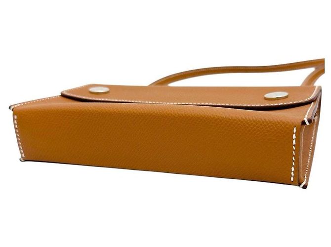 Borsa a tracolla Hermès Nappe a Porter in pelle di vitello - vista 4