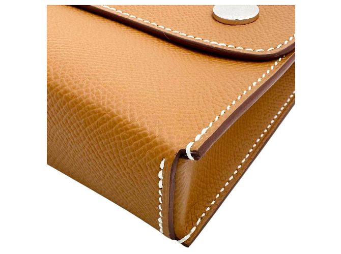 Borsa a tracolla Hermès Nappe a Porter in pelle di vitello - vista 6