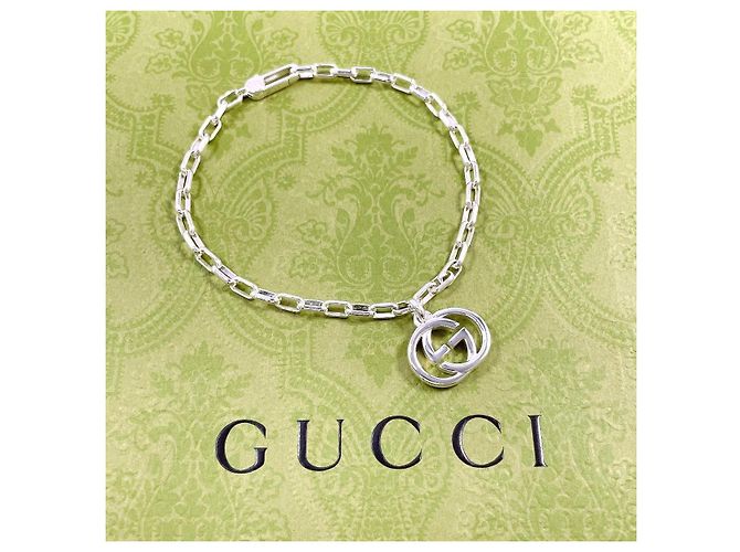 Gucci Interlocking G Silver Armband - Ansicht 2