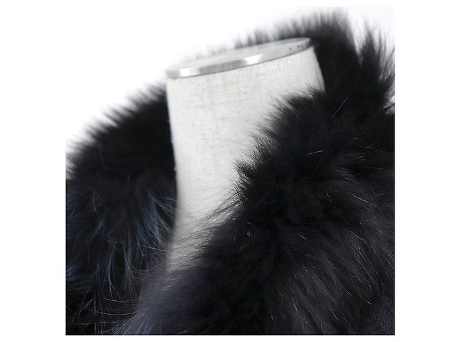 FENDI FENDI Sciarpa Cape in Lana e Cashmere - vista 3