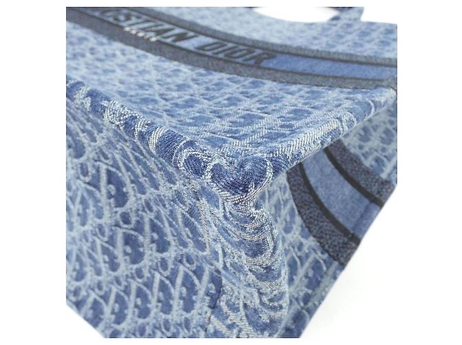 Christian Dior Denim Dior Oblique Book Tote - vista 3