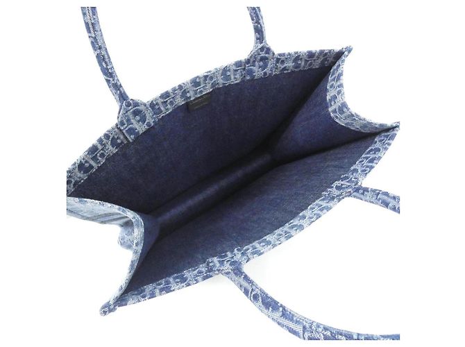 Christian Dior Denim Dior Oblique Book Tote - vista 6
