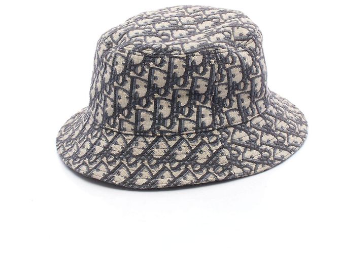 Cappello Baguette in jacquard Oblique Christian Dior - Cappello in cotone - vista 2