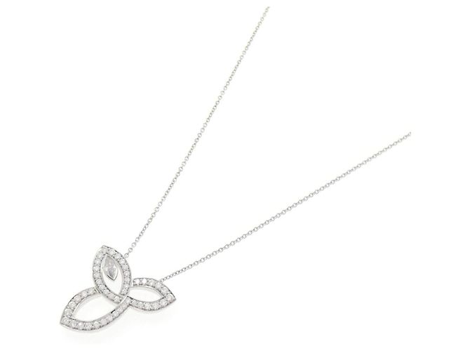 Collana Harry Winston Lily Cluster Platinum950 - vista 2