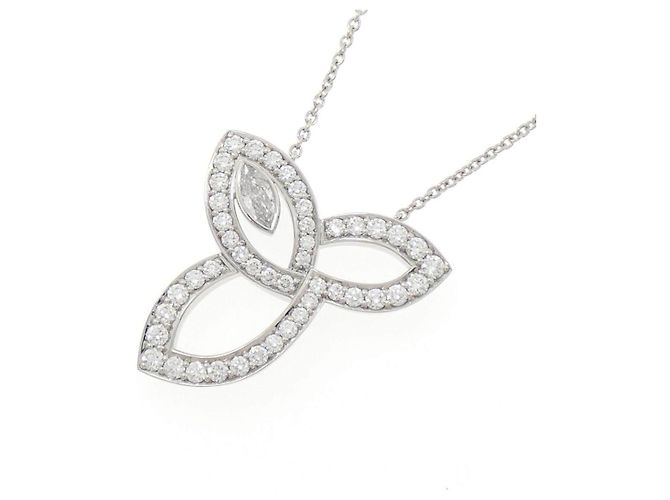 Collana Harry Winston Lily Cluster Platinum950 - vista 3