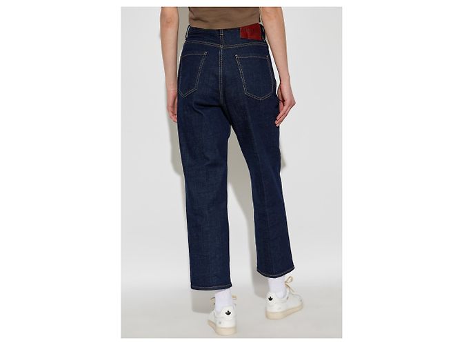 Vaqueros Boston boyfriend azul marino Dsquared2 - vista 4