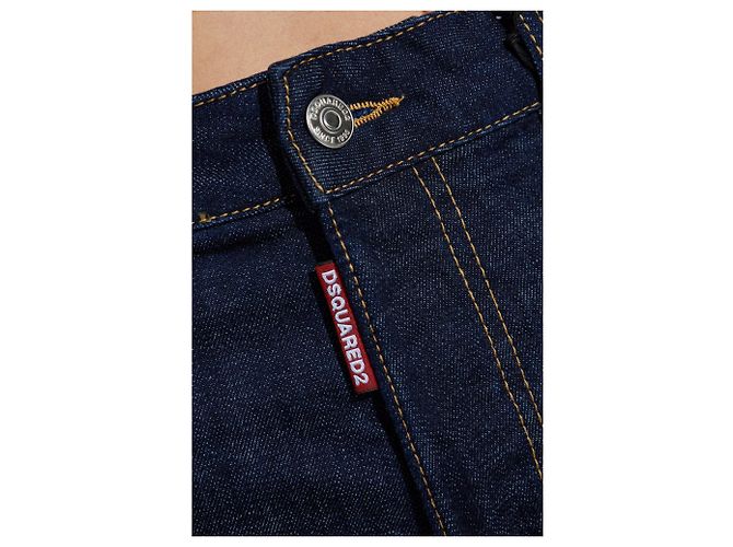Vaqueros Boston boyfriend azul marino Dsquared2 - vista 5
