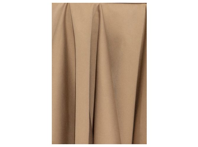 Falda plisada de algodón Marni beige - vista 5