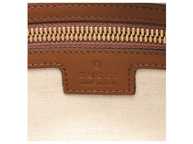 Borsa a tracolla Gucci Interlocking G GG Supreme Coated Canvas - vista 7