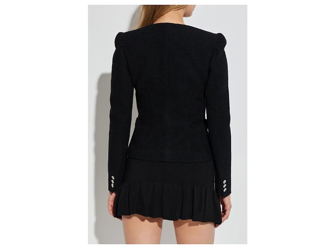 Alessandra Rich Blazer con bottoni lucidi - vista 4
