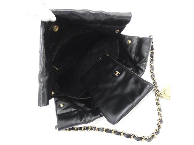 Borsa a tracolla Chanel 22 Line Small - vista 6