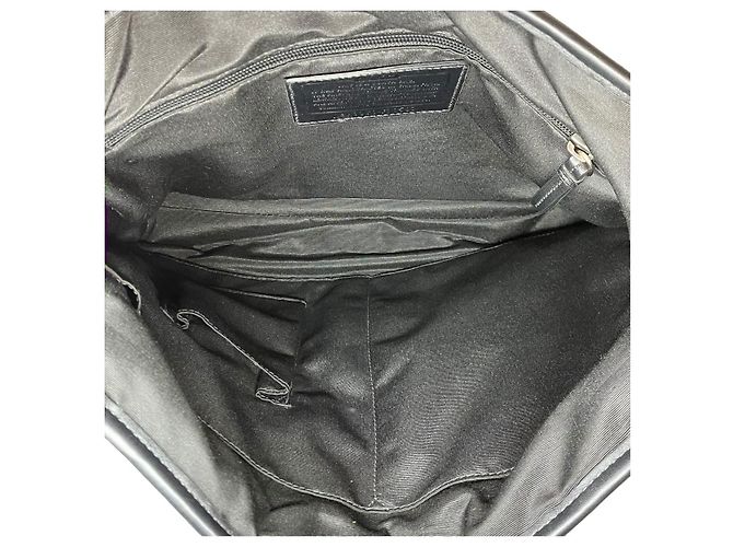 Borsa a tracolla Coach in nylon nero - vista 5