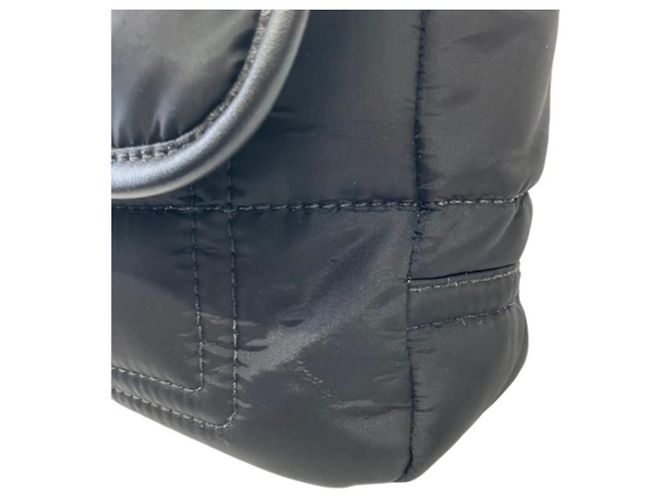Borsa a tracolla Coach in nylon nero - vista 7