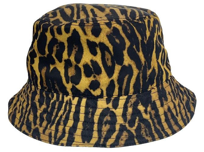 Cappello Bucket Burberry leopardato - vista 4