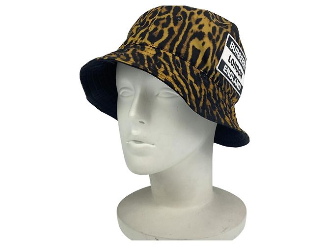 Cappello Bucket Burberry leopardato - vista 6