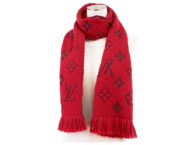 Louis Vuitton Echarpe Logomania Wool Silk Scarf - Ansicht 4