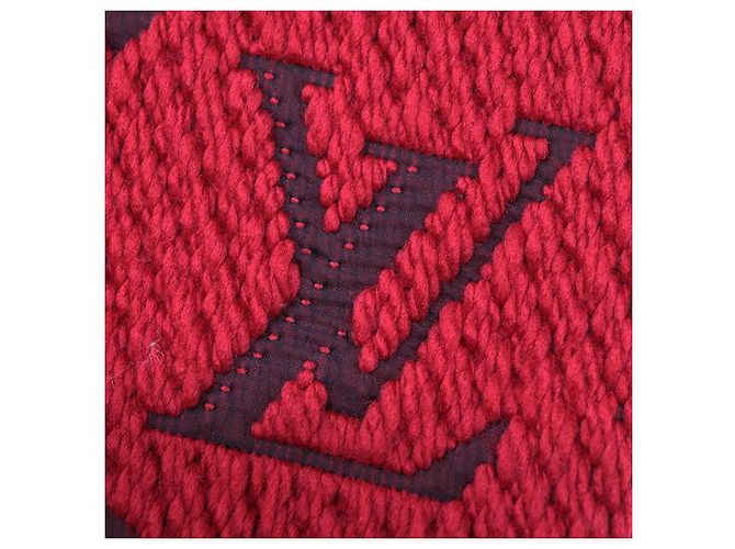 Louis Vuitton Echarpe Logomania Wool Silk Scarf - Ansicht 6
