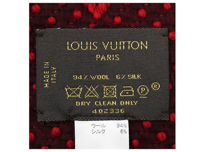 Louis Vuitton Echarpe Logomania Wool Silk Scarf - Ansicht 9