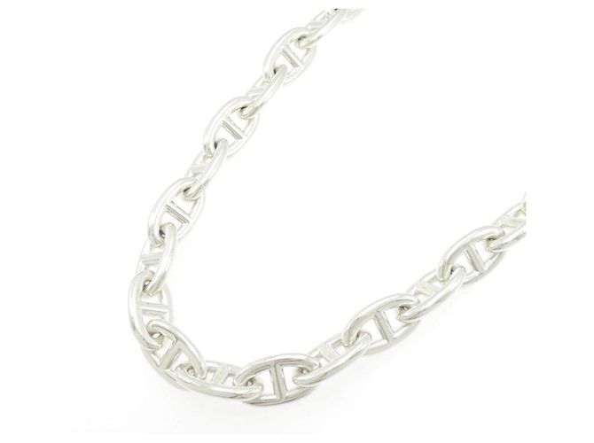 Collana Hermès Chaine d Ancre GM 925 Silver 43cm - vista 2
