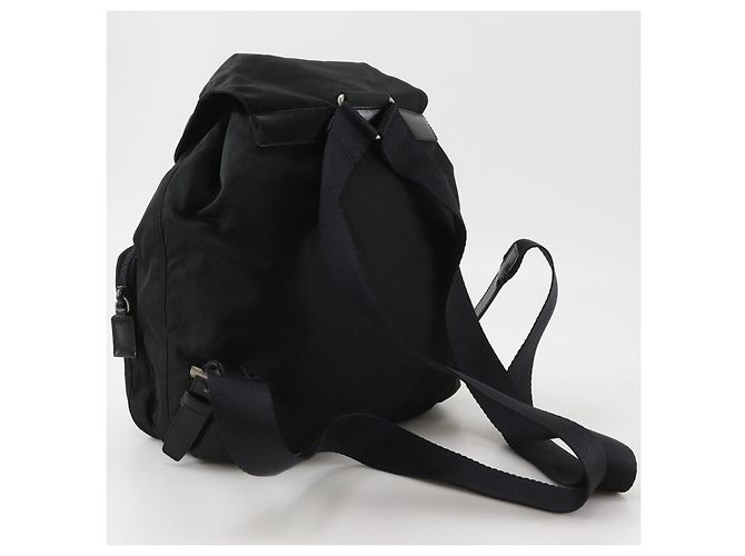 Prada Nylon Rucksack Schwarz - Ansicht 3