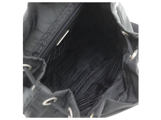 Prada Nylon Rucksack Schwarz - Ansicht 5