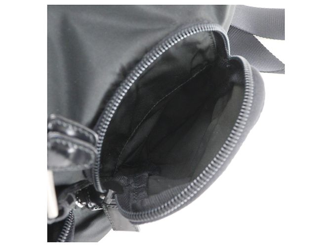 Prada Nylon Rucksack Schwarz - Ansicht 8