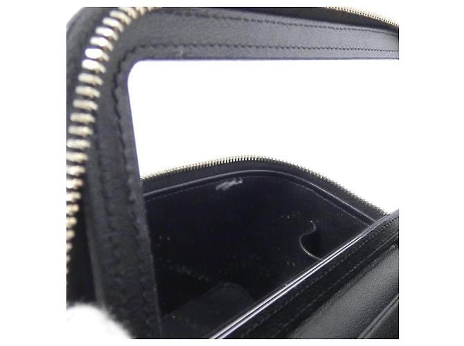Chanel Borsa a tracolla in agnello nero AP2199 - vista 9