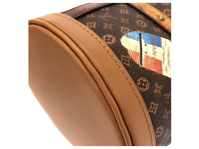 Borsa Duffel Louis Vuitton Monogram Trompe L'oeil - vista 2