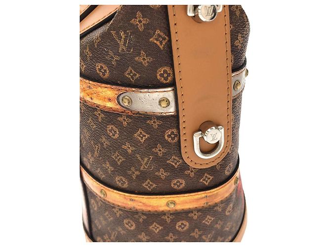 Borsa Duffel Louis Vuitton Monogram Trompe L'oeil - vista 4