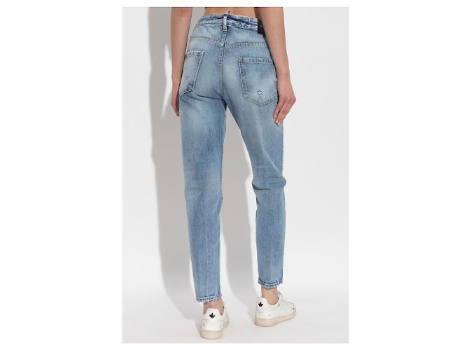 Jeans Cool Girl Dsquared2 de algodón azul - vista 4