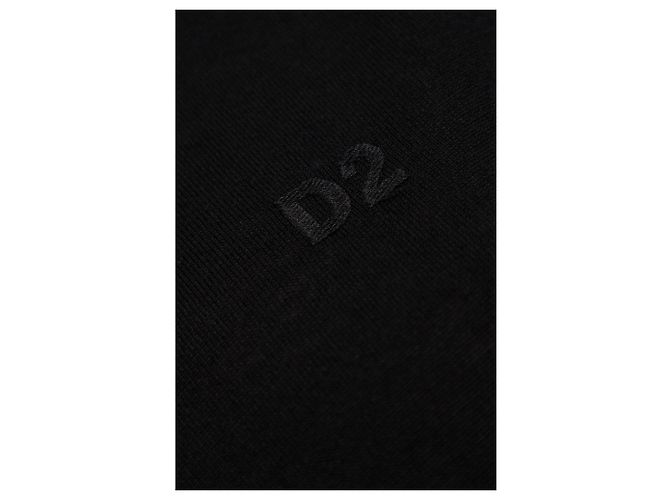 Dsquared2 Rollkragenpullover aus Wolle Schwarz - Ansicht 5