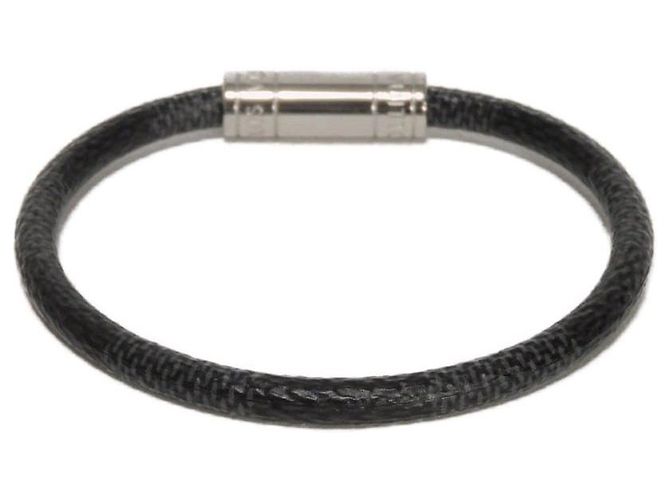 Bracciale Louis Vuitton Brassiere Keep It Damier Graphite Canvas - vista 4