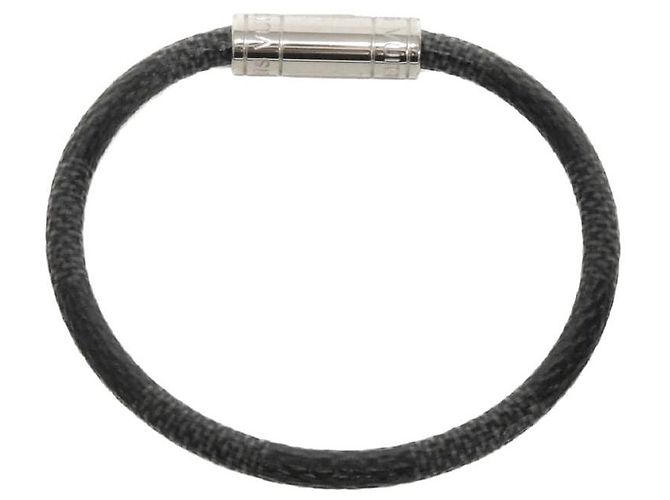Bracciale Louis Vuitton Brassiere Keep It Damier Graphite Canvas - vista 5