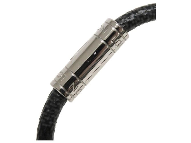 Bracciale Louis Vuitton Brassiere Keep It Damier Graphite Canvas - vista 7