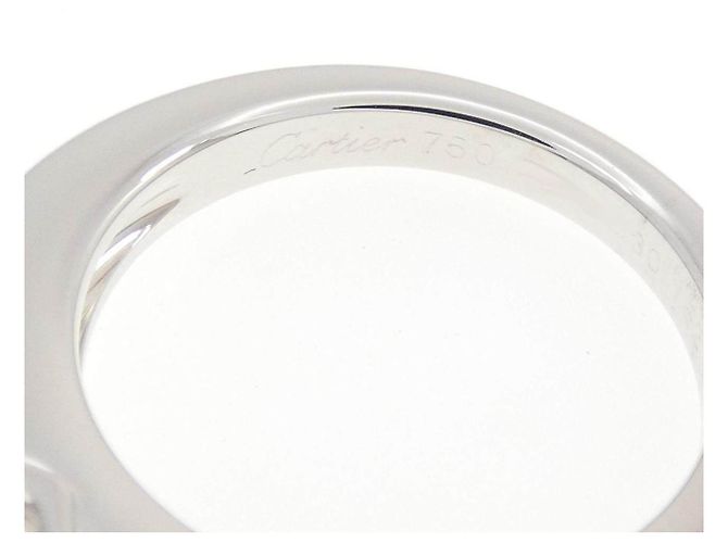 Cartier C Setting Au750 Diamantring Größe 17 - Ansicht 4