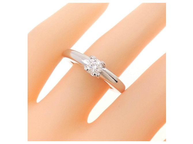 Cartier C Setting Au750 Diamantring Größe 17 - Ansicht 5