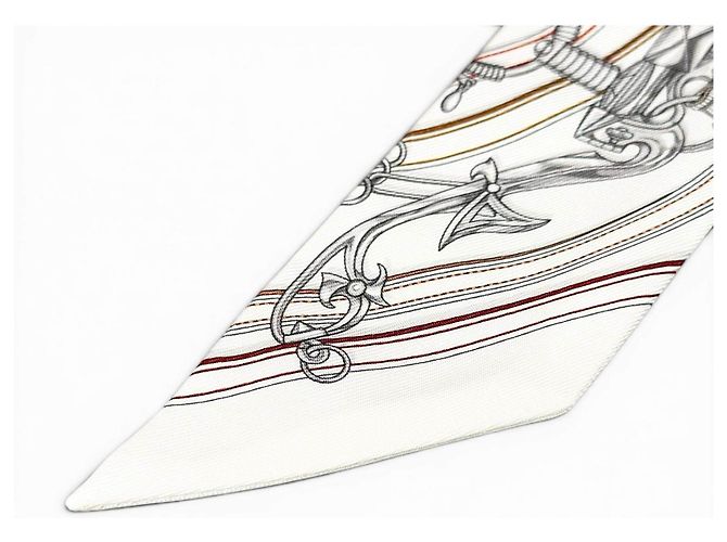 Hermès Legendary Harness Silk Twilly - Ansicht 4