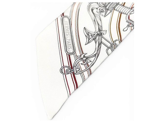 Hermès Legendary Harness Silk Twilly - Ansicht 5