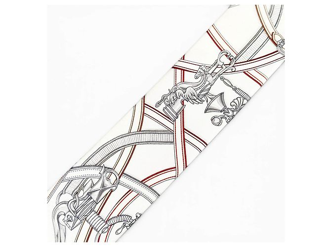 Hermès Legendary Harness Silk Twilly - Ansicht 6