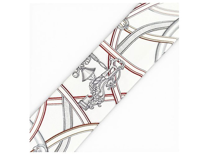 Hermès Legendary Harness Silk Twilly - Ansicht 7
