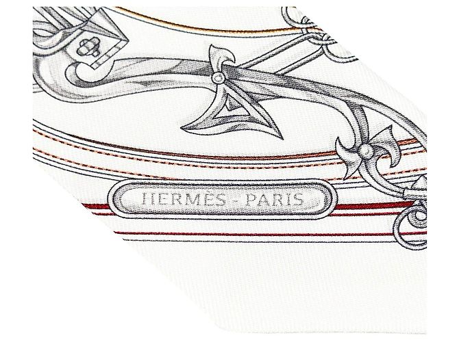 Hermès Legendary Harness Silk Twilly - Ansicht 8