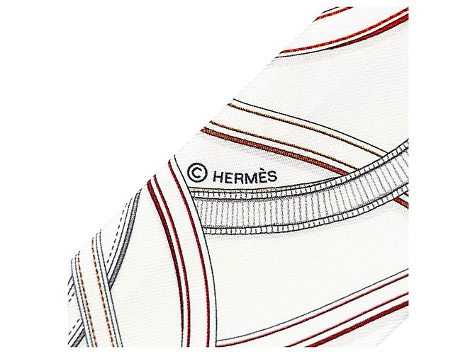 Hermès Legendary Harness Silk Twilly - Ansicht 9