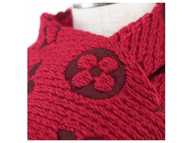 Louis Vuitton Echarpe Logomania Wool Silk Scarf - vista 2